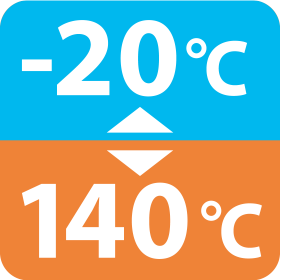 －２０℃◄►１４０℃